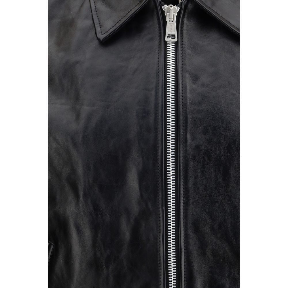 Our Legacy Black Leather Jacket