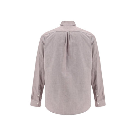 Fendi Bordeaux Cotton Shirt