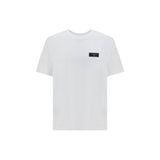 Balmain White Cotton T-Shirt